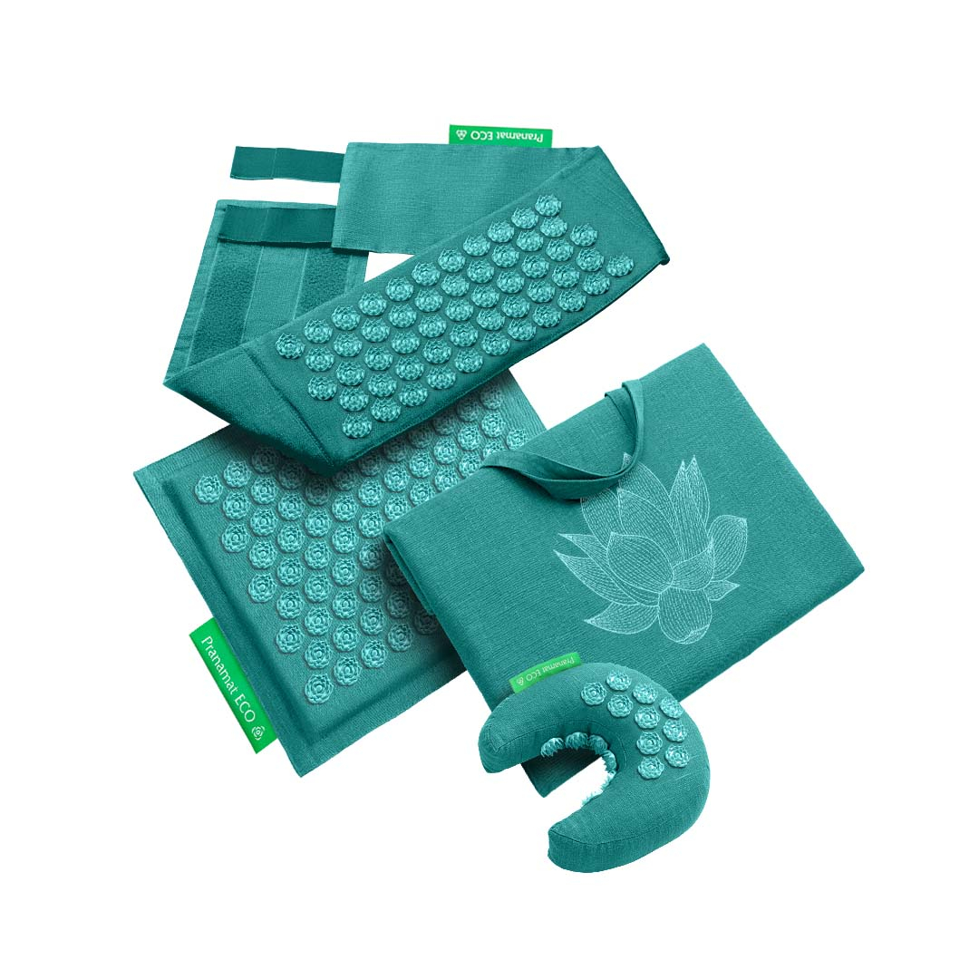 Mini + Luna + Bolso XL + Cinturón (Azur)