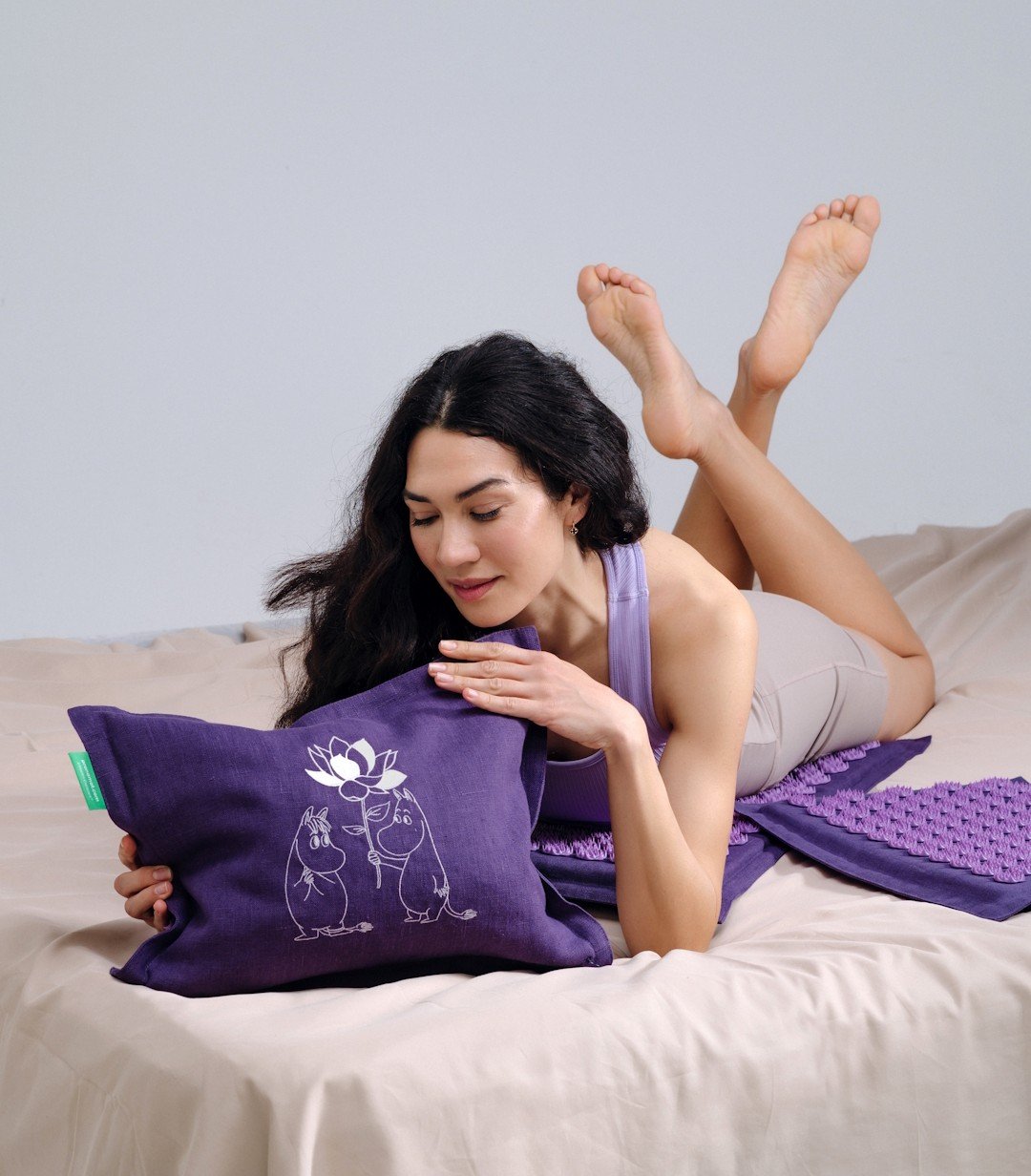 Esterilla + Almohada (Lavender) Moomin