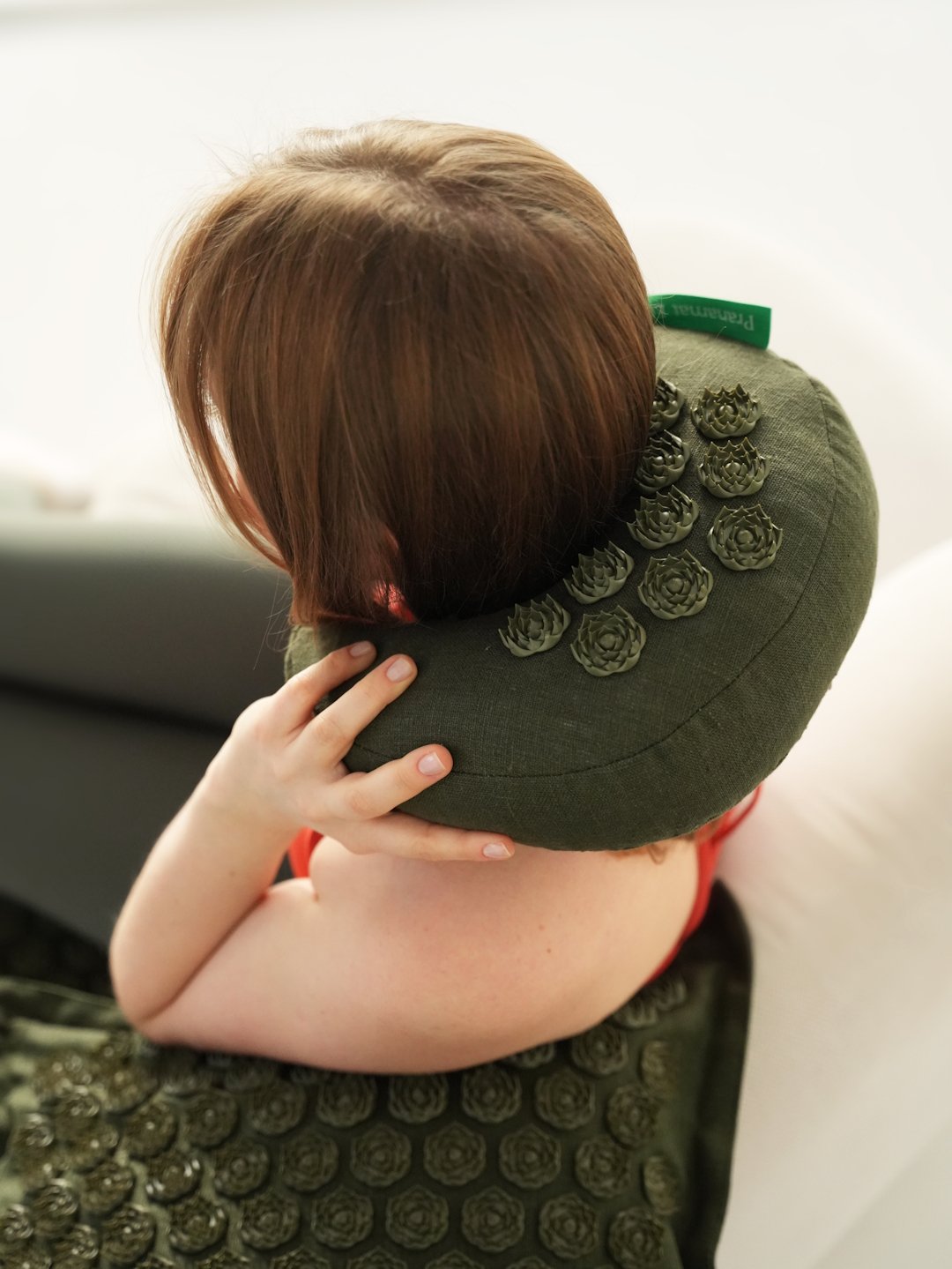 Esterilla + Almohada + PranaLuna (Verde Oliva)