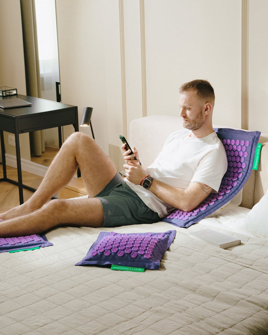 Esterilla + Almohada + Esterilla Mini + Bolso XL (Lavender)