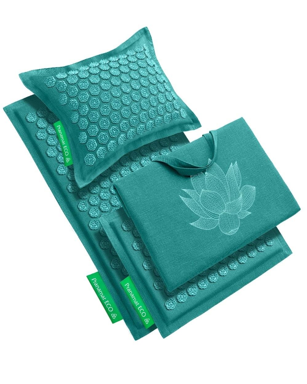 Esterilla + Almohada + Esterilla Mini + Bolso XL (Azur)