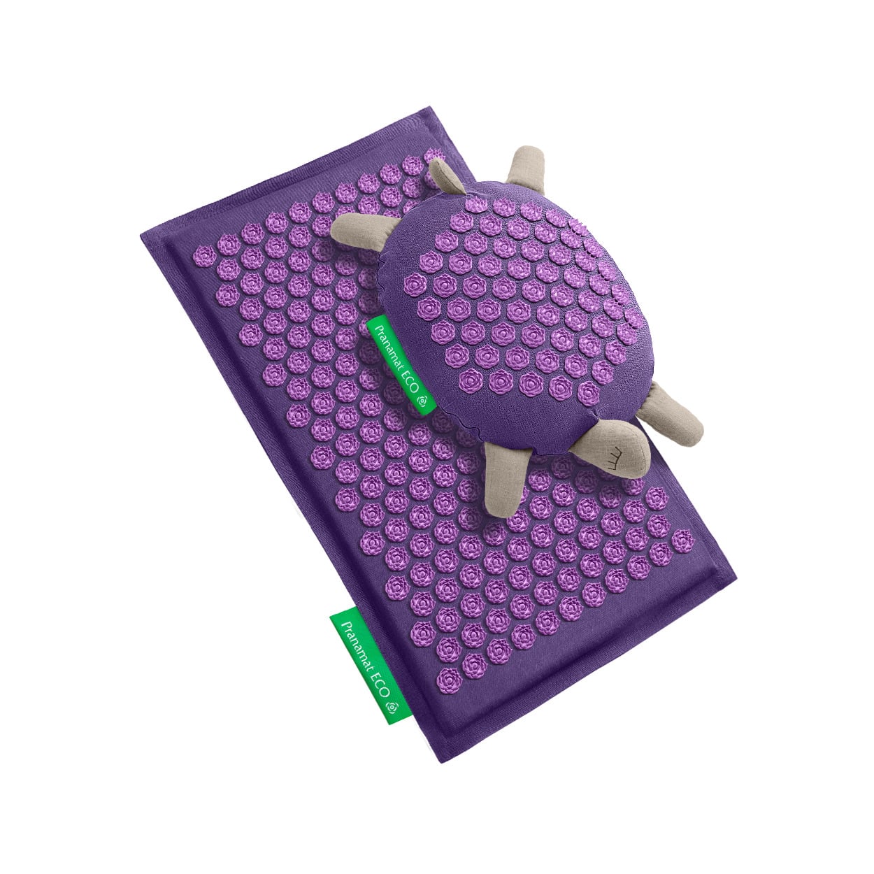 Esterilla + Tortuga de masaje Lavanda Lavanda